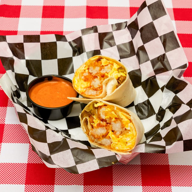 Classic Breakfast Burrito.